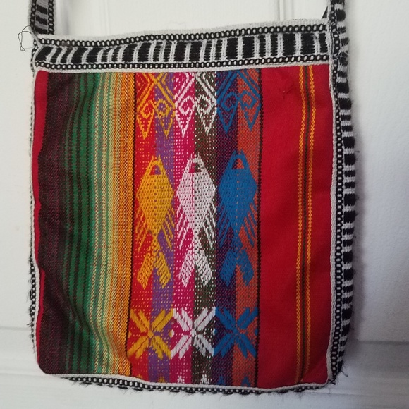 Handmade Ecuador Turtle Handbag - Picture 2 of 3